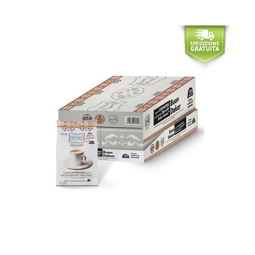 Coffee Capsules Dolce Gusto Toda Gattopardo dakar