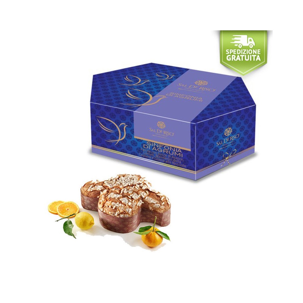Colomba Sal De Riso SINFONIA DI AGRUMI 1KG