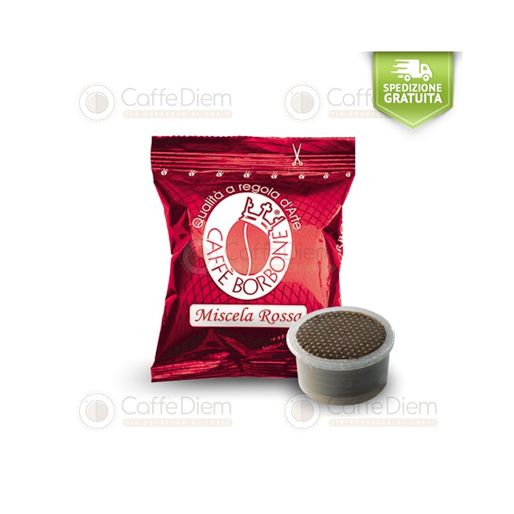 Borbone Espresso Point Red Blend Miscela Rossa Coffee Capsules | Caffè Diem