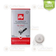 illy ESE Paper Pods 44mm MEDIUM ROAST 100% Arabica - Pack of 18 Coffee Pods
