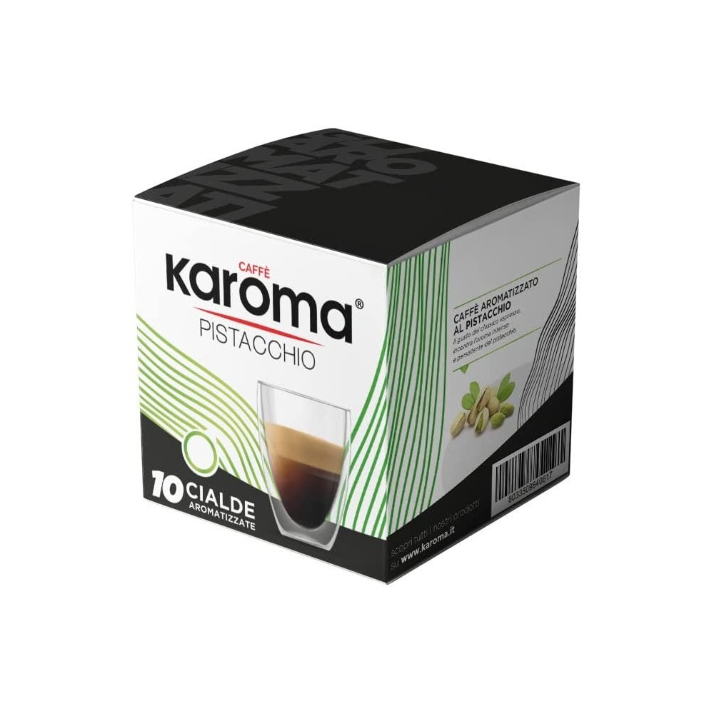 10 Coffee Pods al Pistachio Karoma