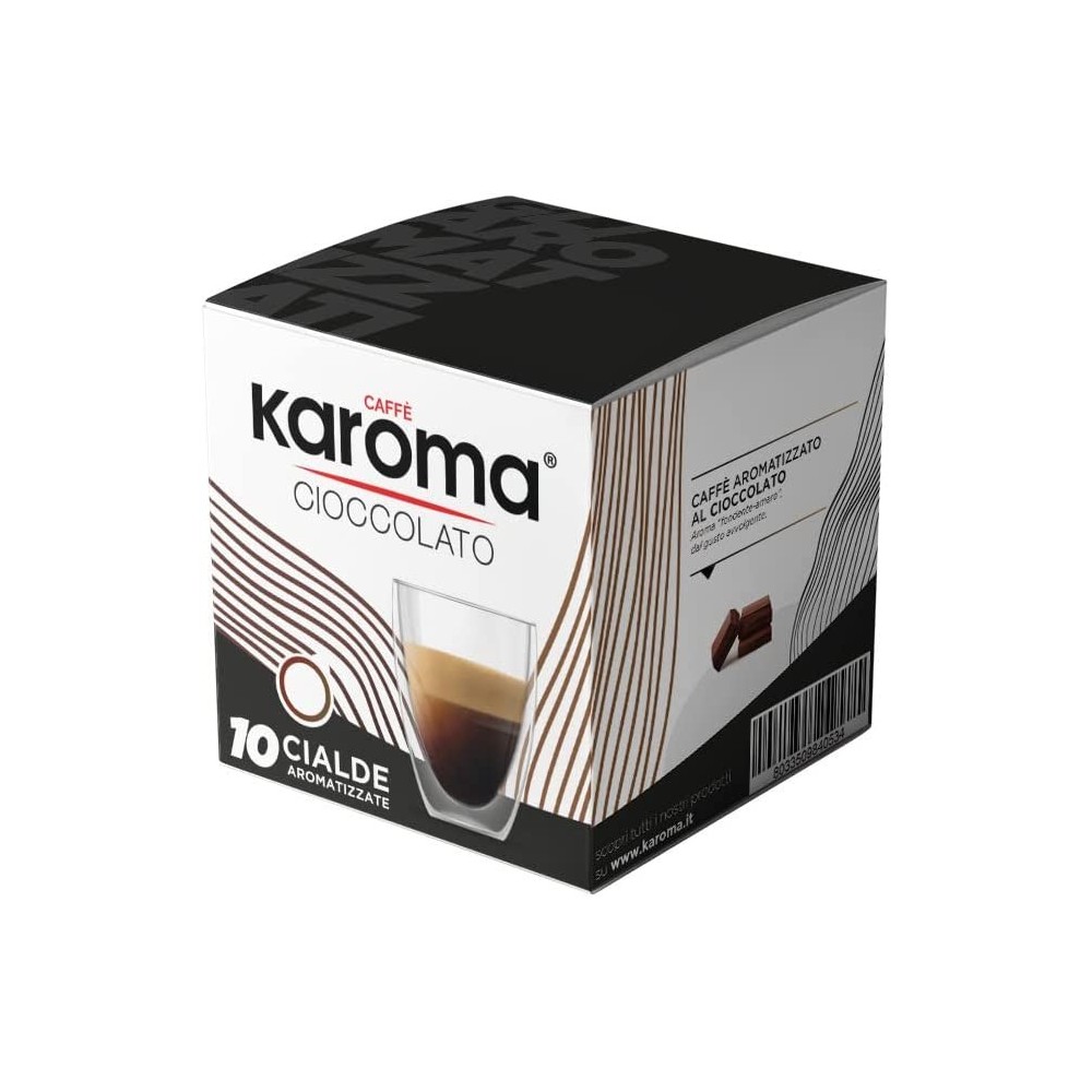 10 Coffee Pods Chocolate Karoma