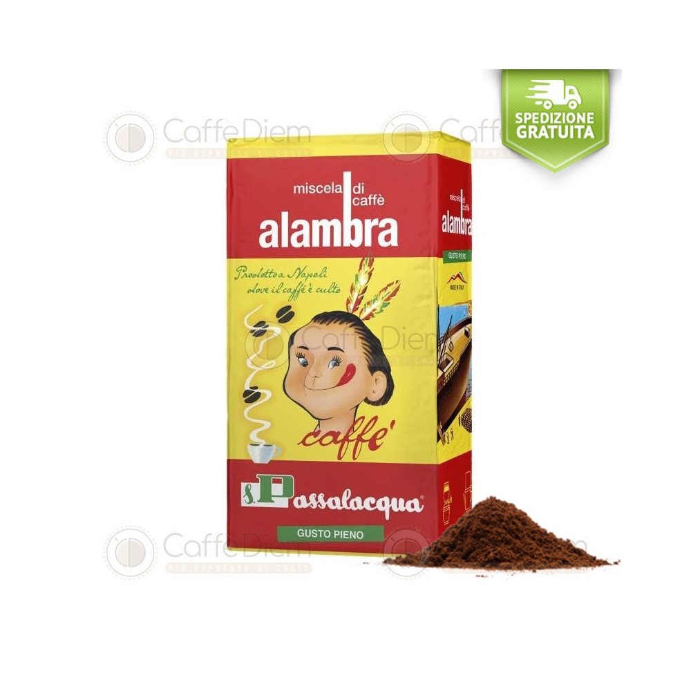 GROUND COFFEE MOKA PASSALACQUA ALAMBRA 1 KG