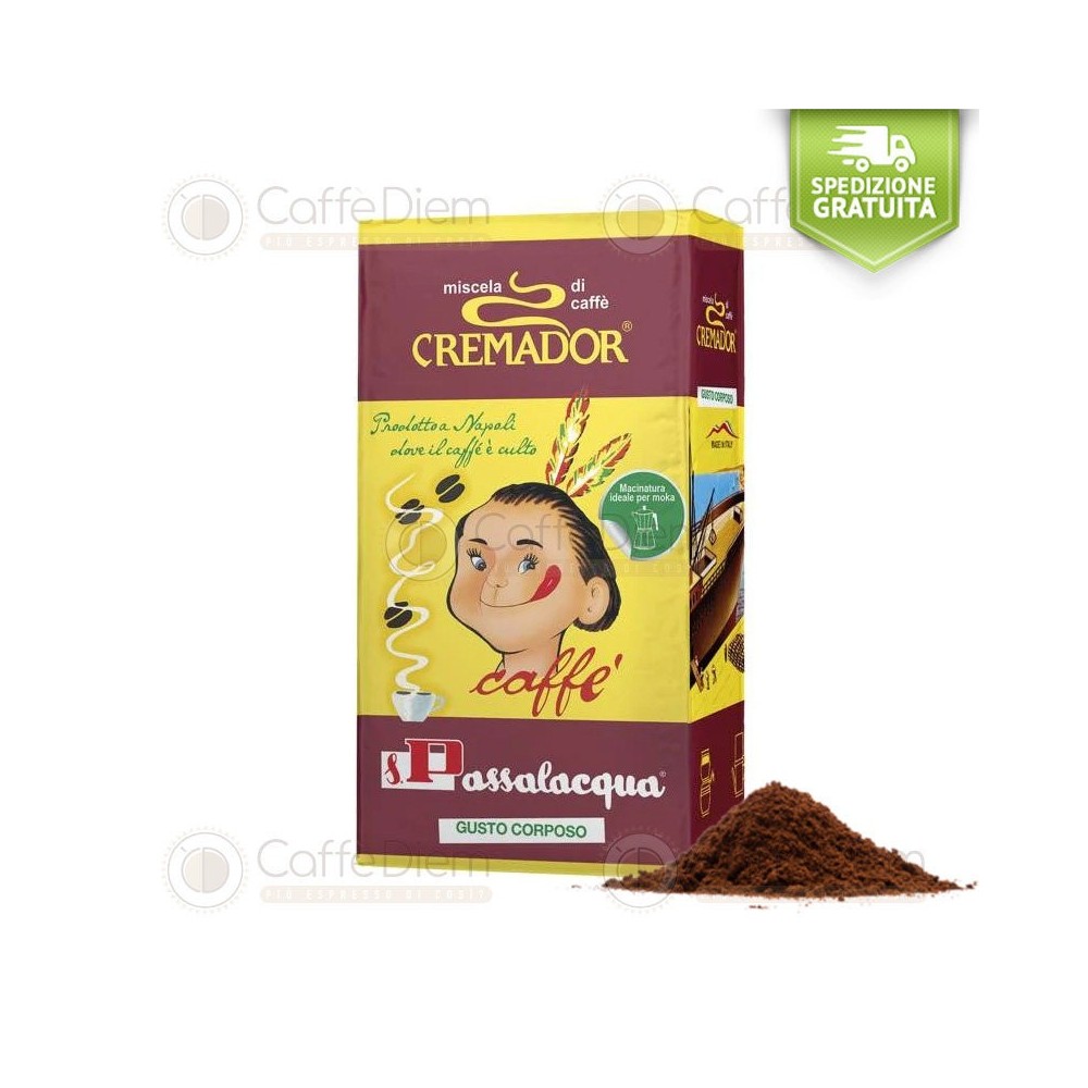 GROUND COFFEE MOKA PASSALACQUA CREMADOR 1 KG