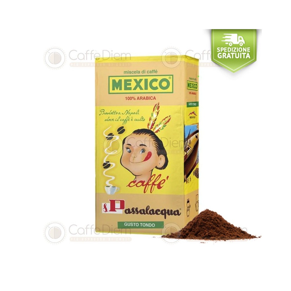 GROUND COFFEE MOKA PASSALACQUA MEXICO 3 KG