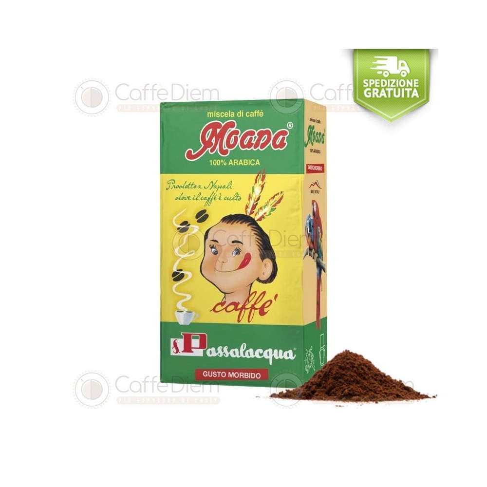 Caffè Moka Passalacqua Macinato MOANA 1 Kg