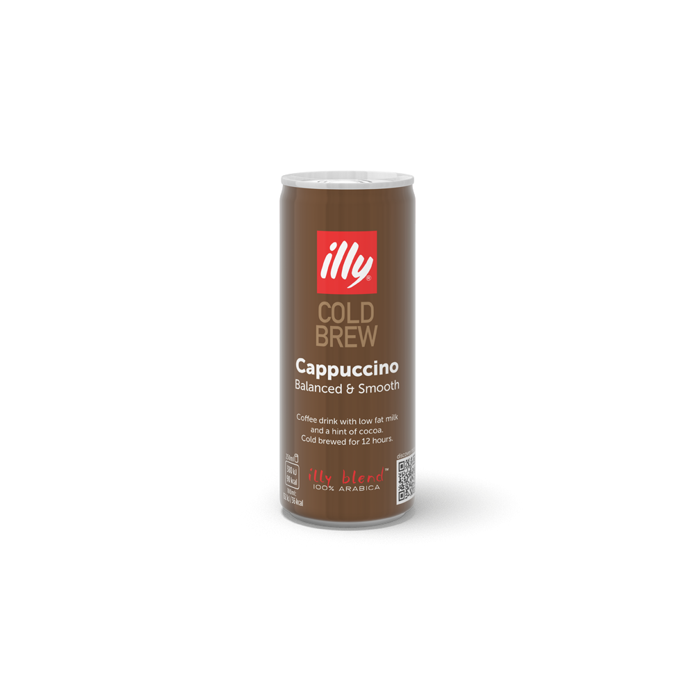 illy Cold Brew - Cappuccino Freddo in Lattina 12 x 250 ml