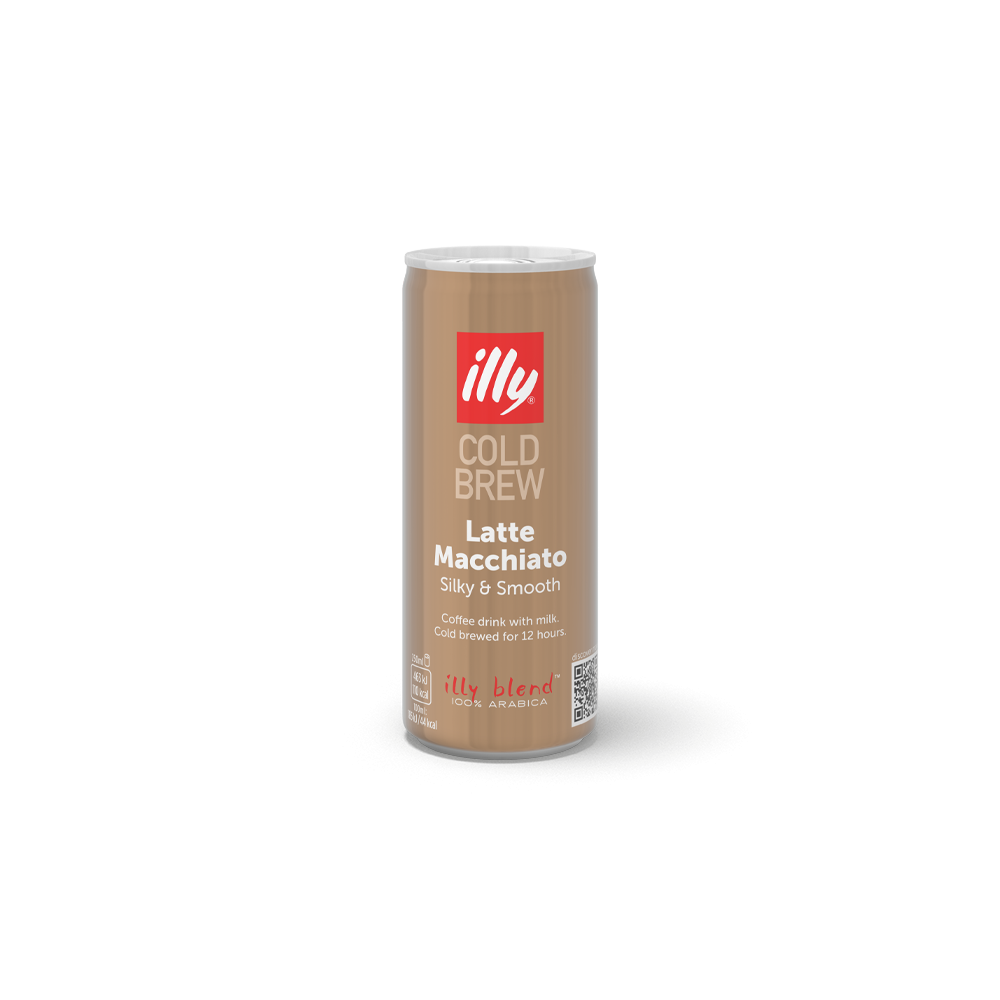 illy Cold Brew - Latte Macchiato Freddo in Lattina 12 x 250 ml