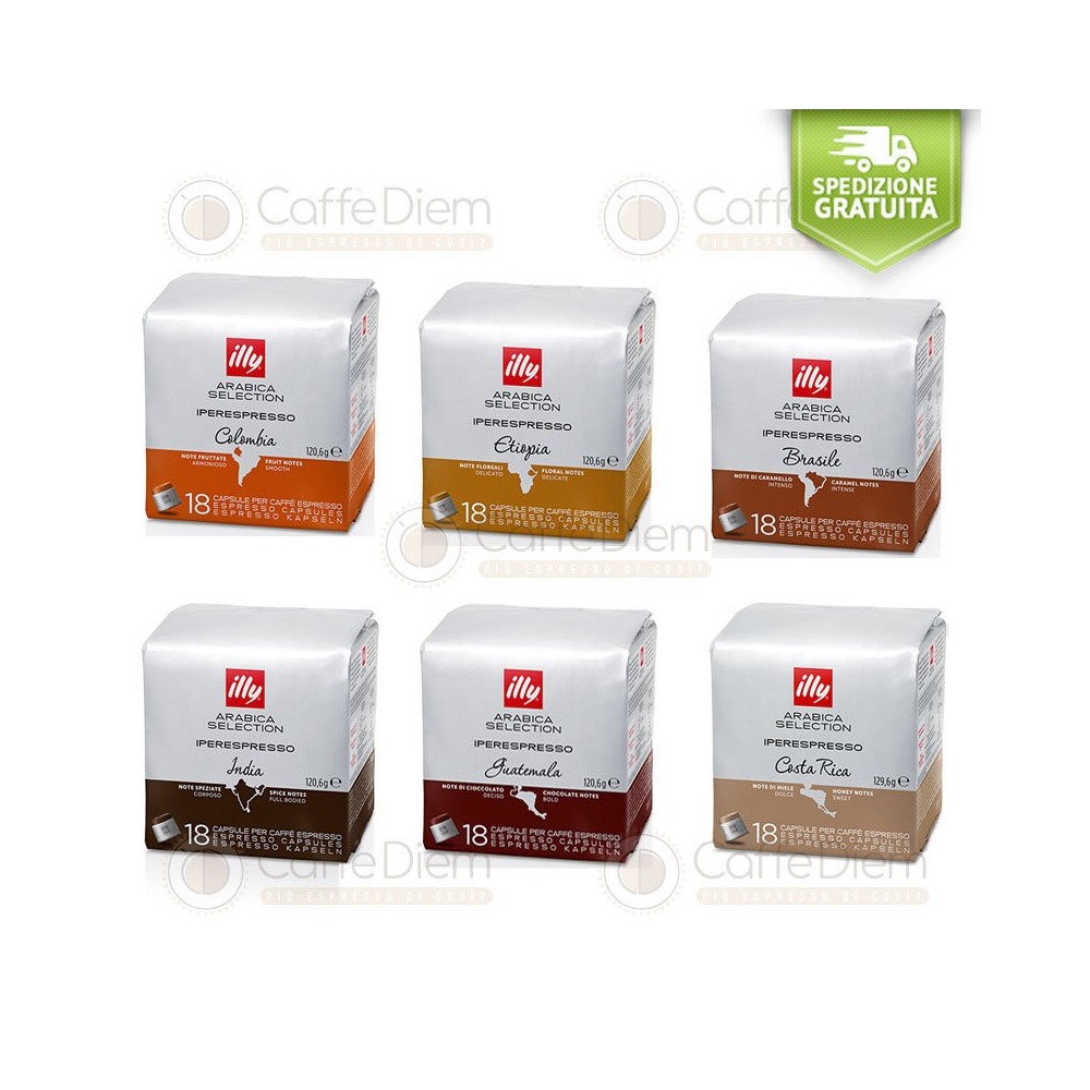Capsule illy iperespresso ARABICA SELECTION
