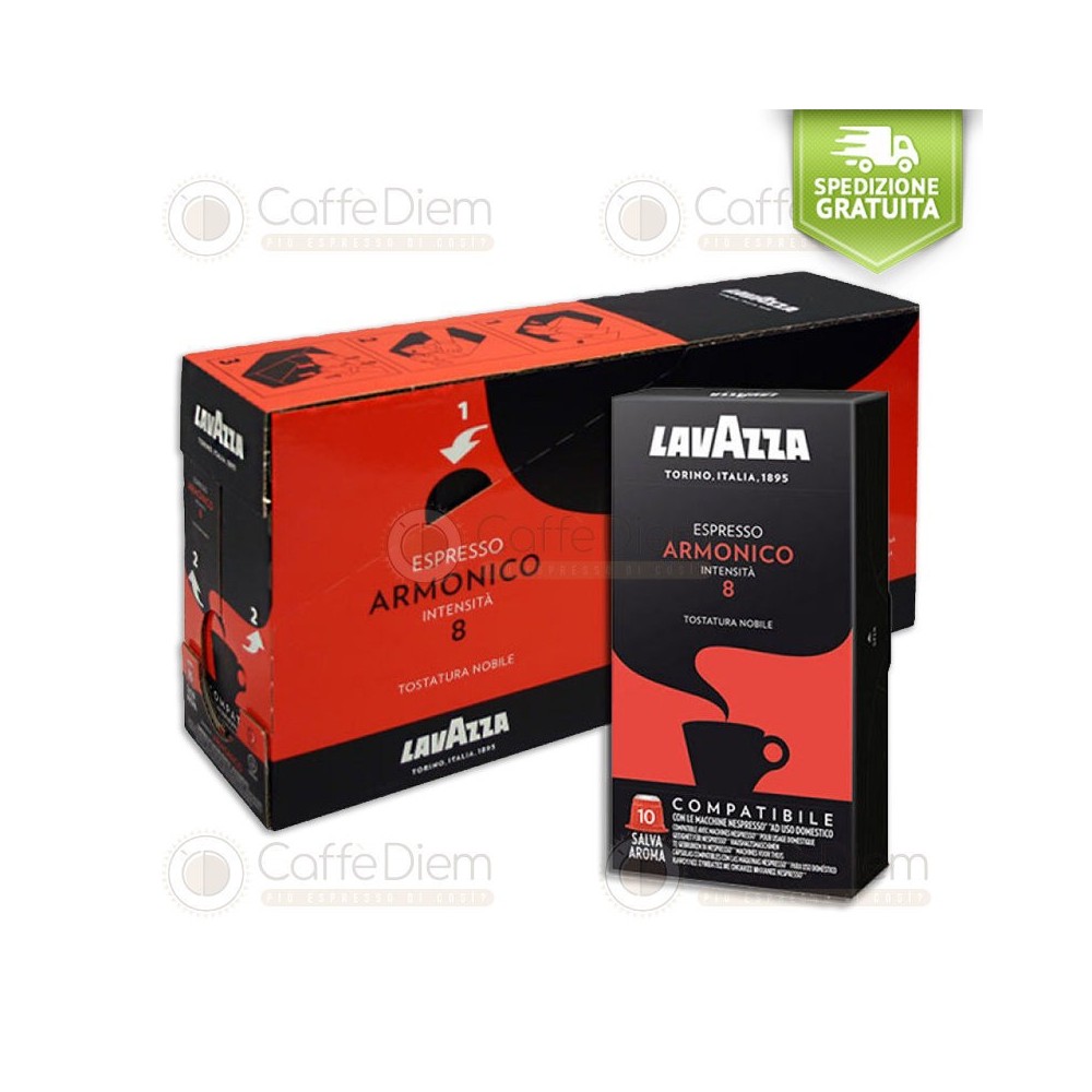 Lavazza Armonico capsules Nespresso compatible  | Caffè Diem