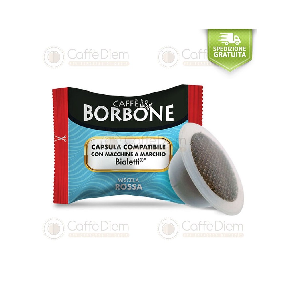 Borbone Capsules Bialetti Compatible Red Blend | Caffè Diem