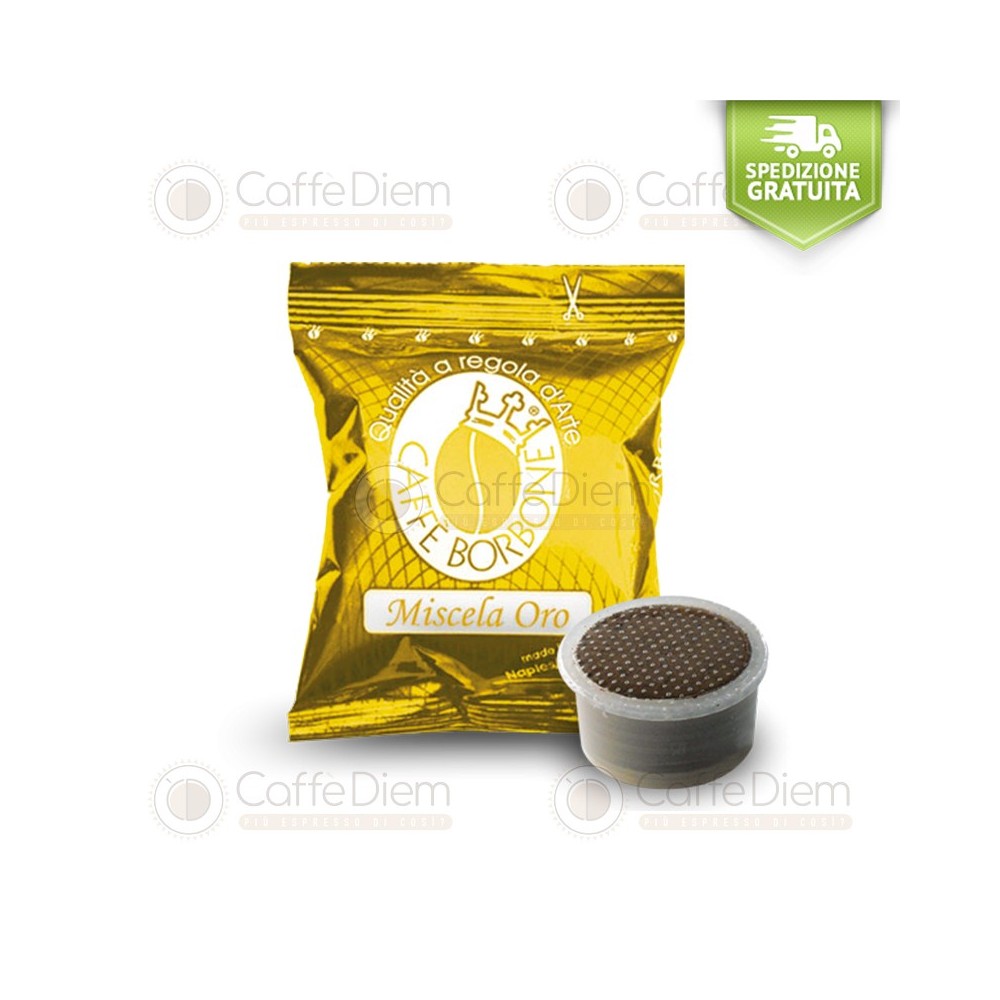 Borbone Espresso Point Gold Blend Miscela Oro Coffee Capsules | Caffè Diem