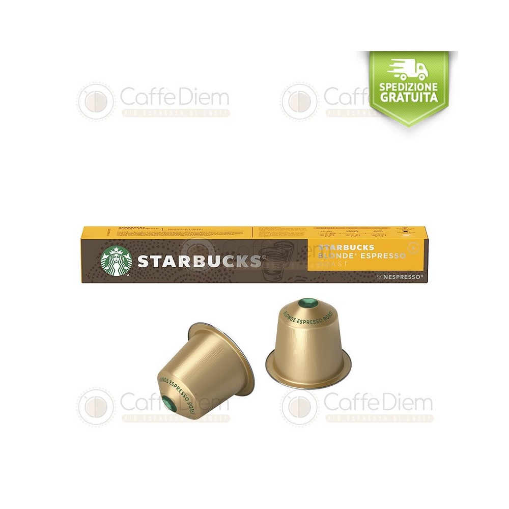 capsule starbucks nespresso blonde espresso