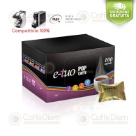 POP CAFFE' E-TUO ARABIC.3 BLEND- BOX OF 100 CAPSULES COMPATIBLE WITH MITACA MPS