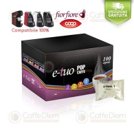 Capsule Fior Fiore Coop Compatibili miscela Intenso Pop Caffè