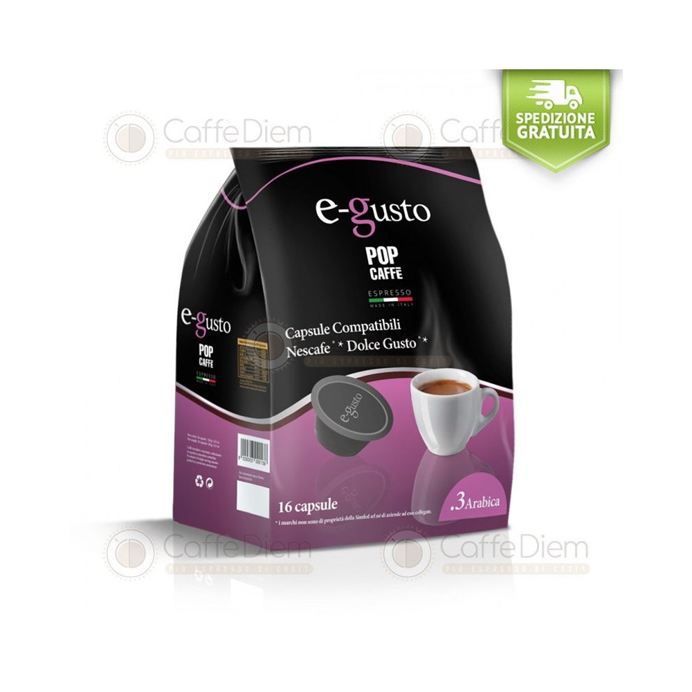 Capsules Compatible with Nescafè Dolce Gusto | Caffè Diem