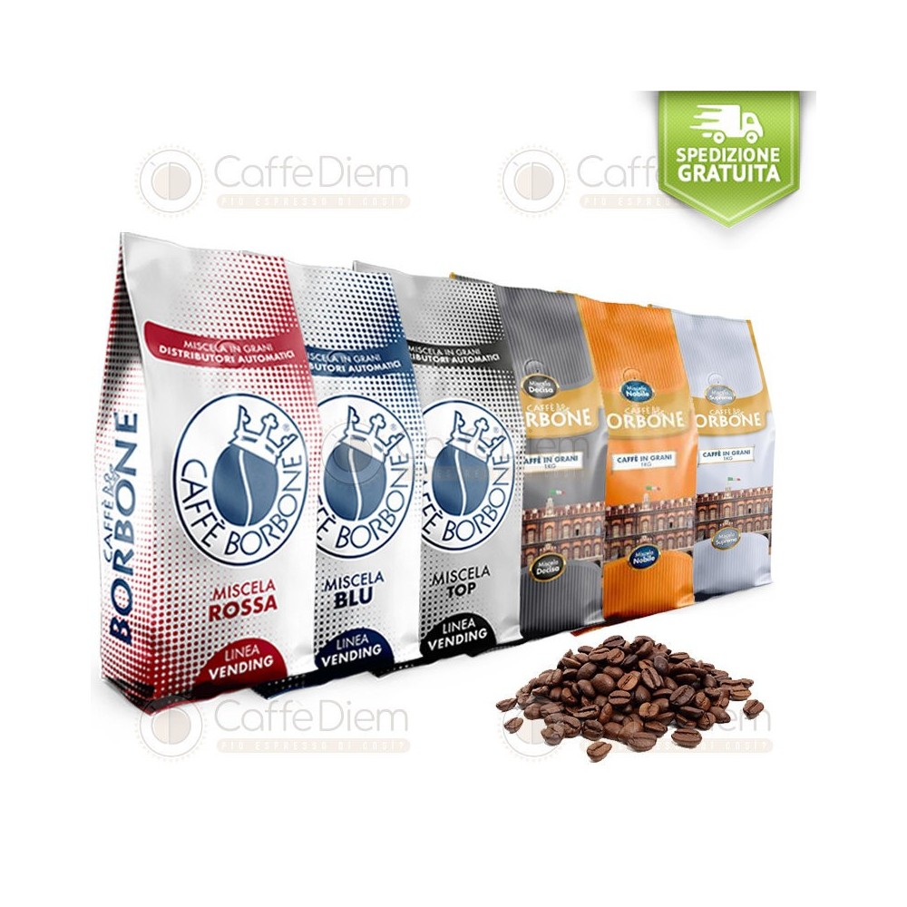 copy of Caffè in Grani Borbone Kit Degustazione 5Kg