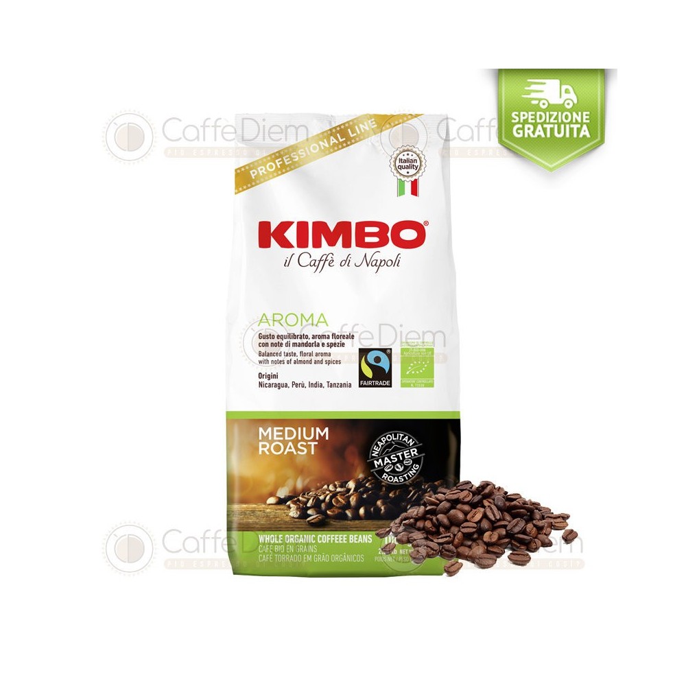 Caffè in Grani Kimbo AROMA BIO ORGANIC 3 kg