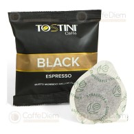 300 Coffee Pods Caffè Tostini Black 8 Grams