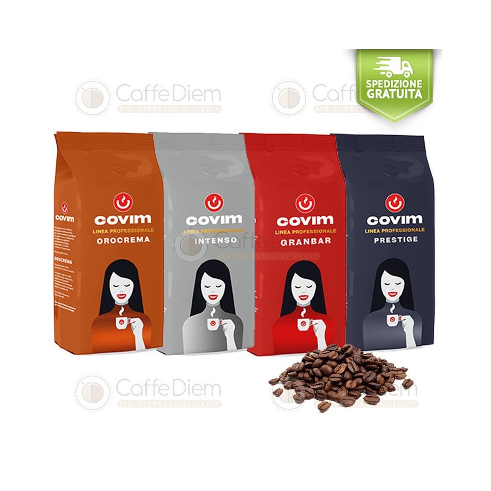 Caffè in Grani Covim Offerta Assaggio 4 Kg