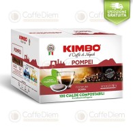 Kimbo Coffee Pods 450 Pompei Espresso Pods