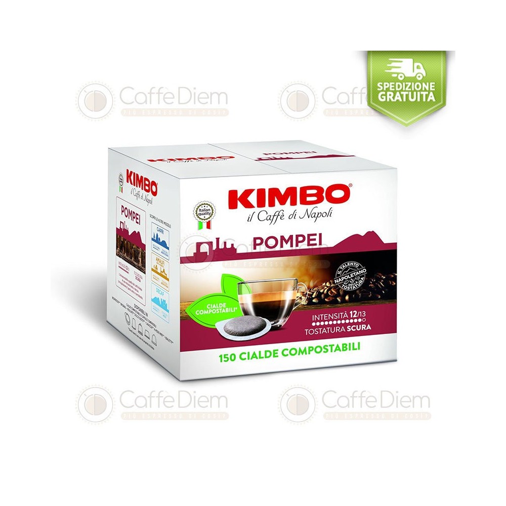 Kimbo Coffee Pods 450 Pompei Espresso Pods