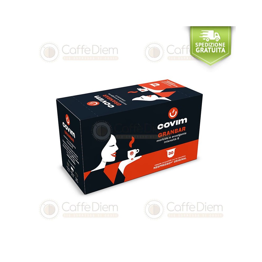 Covim Capsule Nespresso Miscela Granbar 120