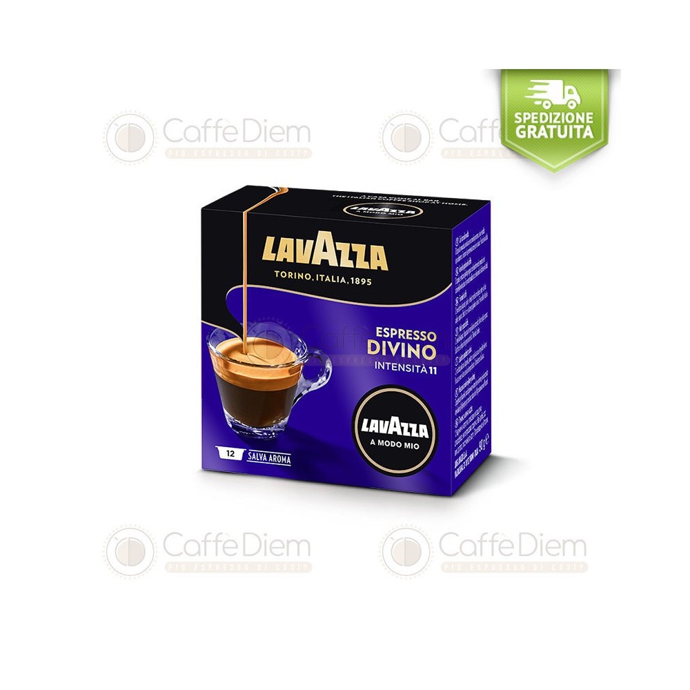 Original Lavazza A Modo Mio Divino Box of 12 Espresso Capsules | Caffè Diem