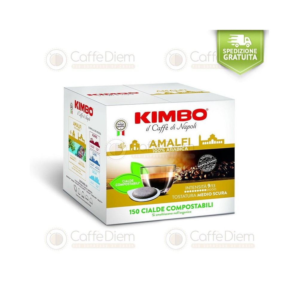 KIMBO Amalfi BLEND - BOX OF 150 PODS ese 44mm