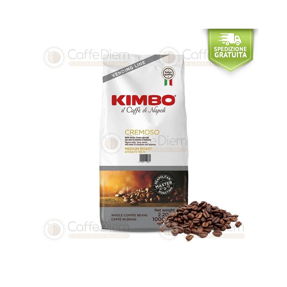 Kimbo Coffee Beans CREMOSO Blend 6 Kg