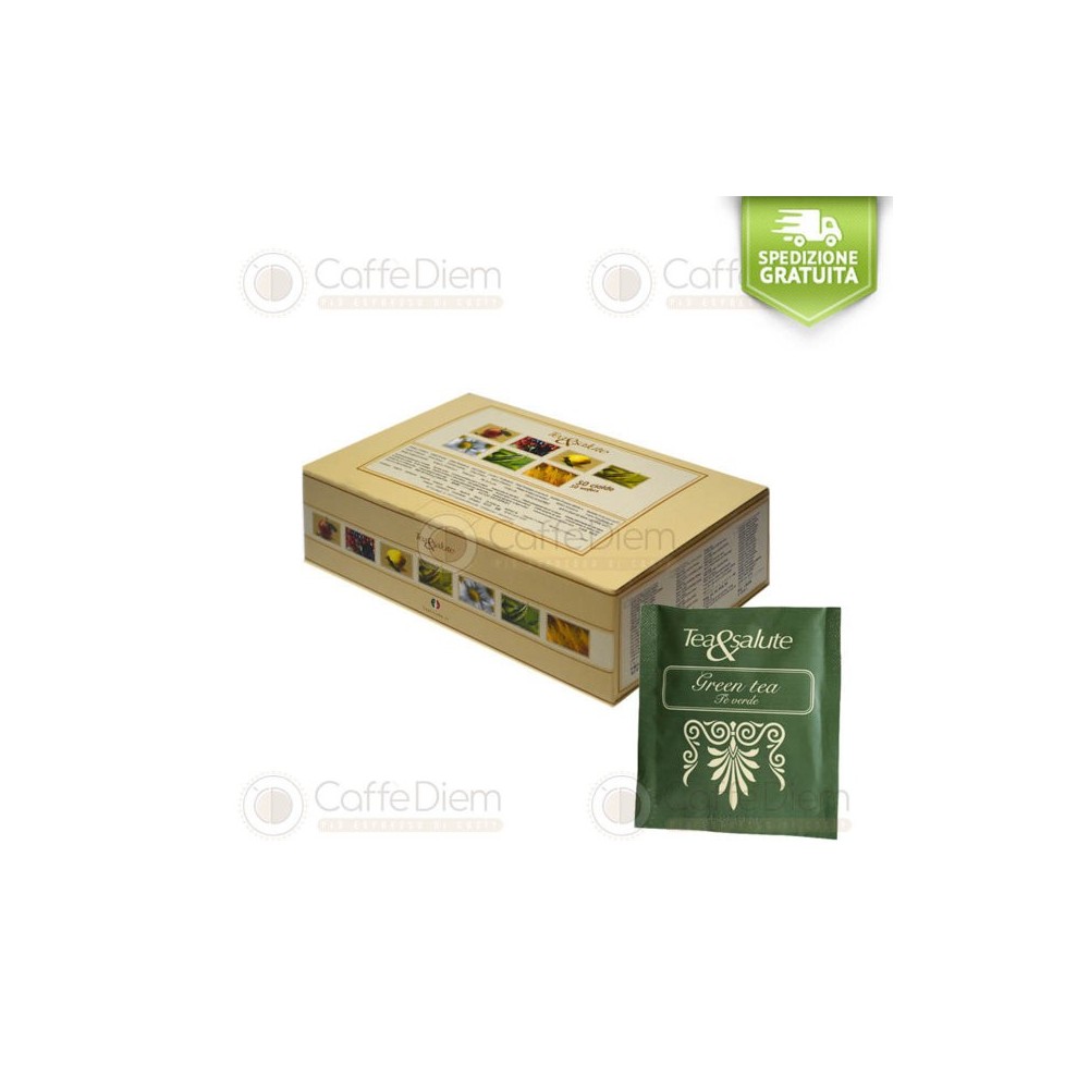LUCAFFE' 50 GREEN TEA ESE PODS 44mm