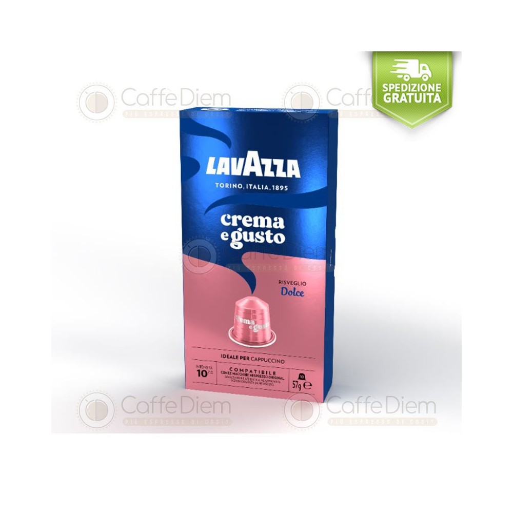 Capsule Lavazza compatibili Nespresso Crema e Gusto DOLCE