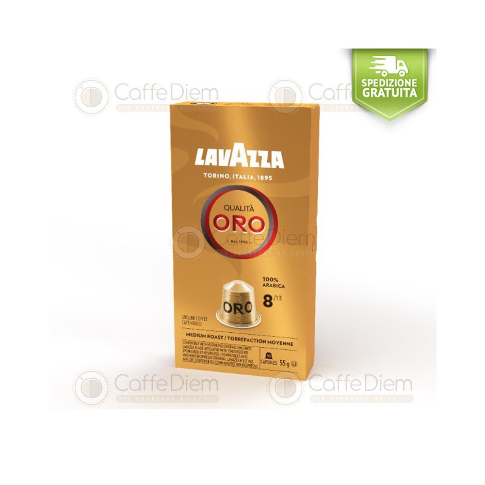 Capsule Lavazza compatibili Nespresso QUALITA ORO