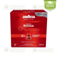 240 Capsules Lavazza compatibili Nespresso Qualità Rossa