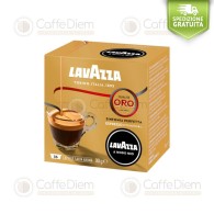 Original Lavazza A Modo Mio Qualità Oro Gold Quality Blend Box of 12 Espresso Capsules | Caffè Diem