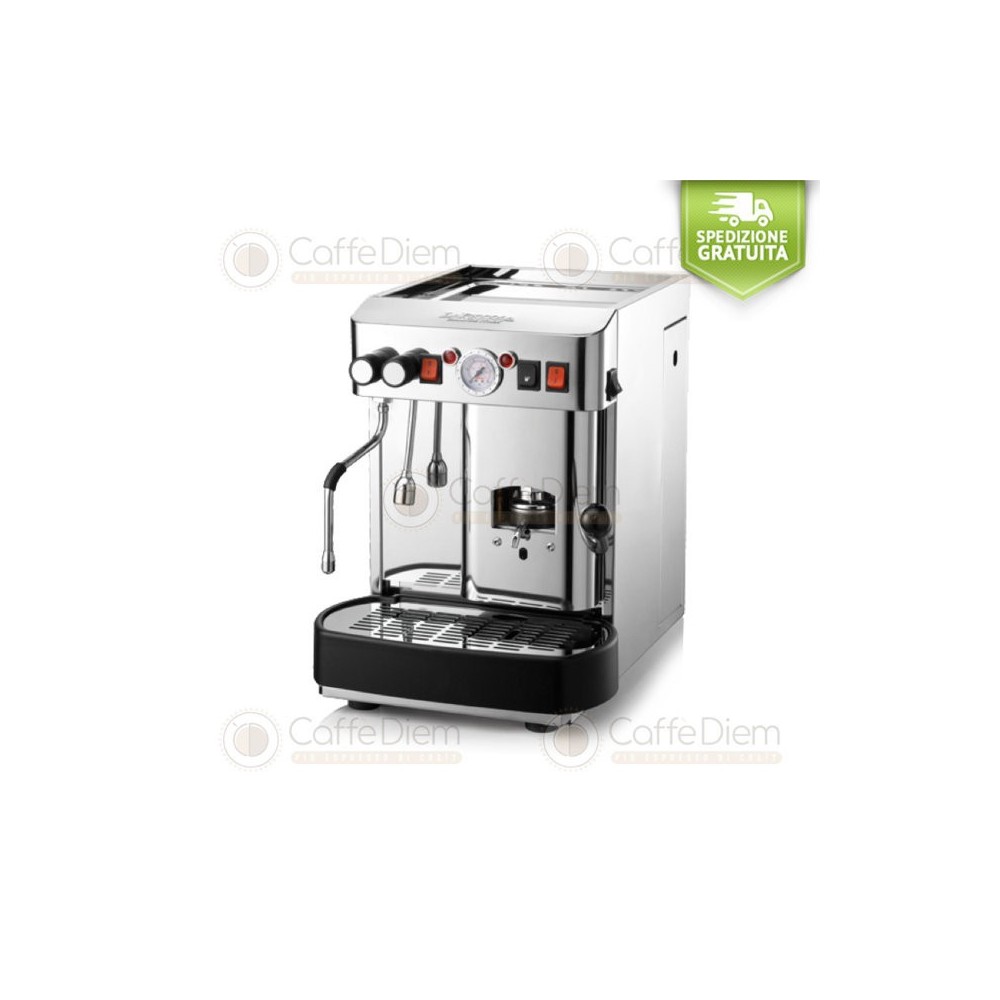 COFFEE MACHINE LA PICCOLA CECILIA TOTAL INOX 1 GROUP ESE PODS