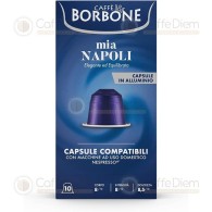 Borbone Nespresso NAPOLI - Box Of 100 Coffee aluminum Capsules Compatibles with Nespresso Coffee Machine