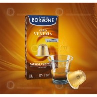 Borbone Nespresso PALERMO - Box Of 100 Coffee aluminum Capsules Compatibles with Nespresso Coffee Machine