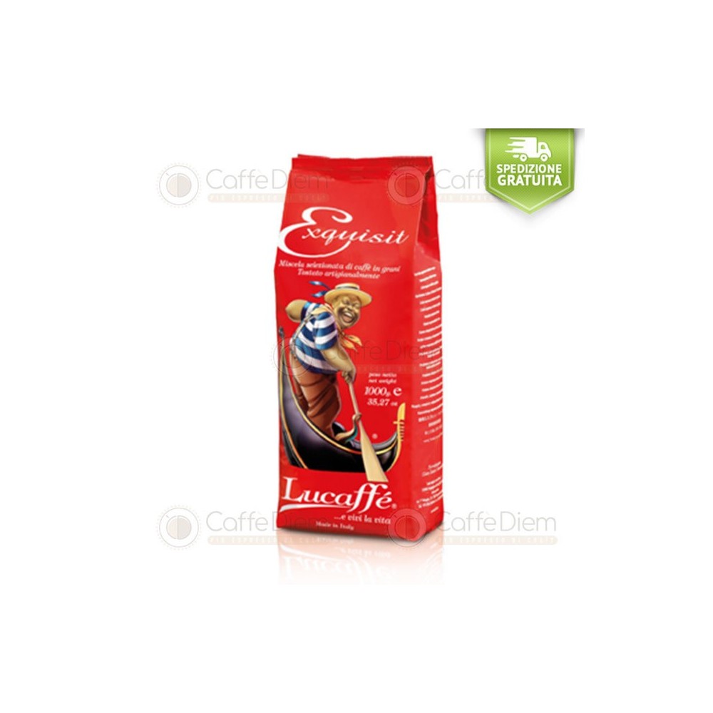 Lucaffe' beans  3Kg  Exquisit blend