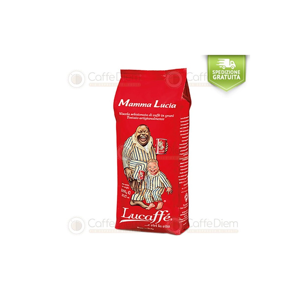 LUCAFFE' COFFEE BEANS  3KG MAMMA LUCIA BLEND