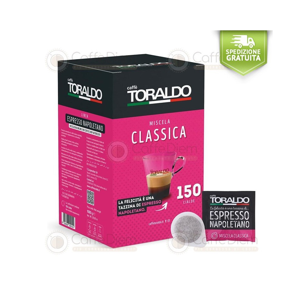 Offerta Cialde Caffè Toraldo Classica 300