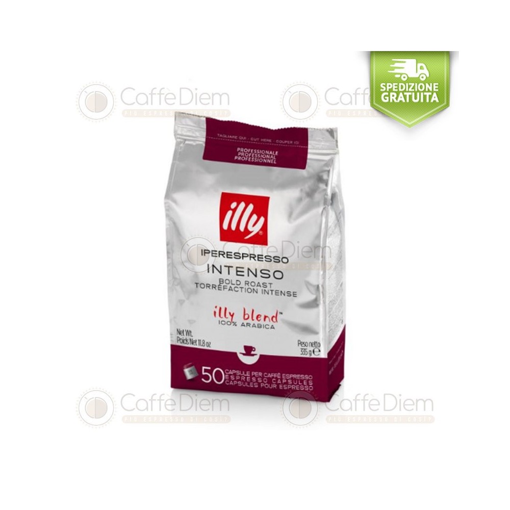 Capsule illy iperespresso PROFESSIONAL 50 TOSTATO INTENSO