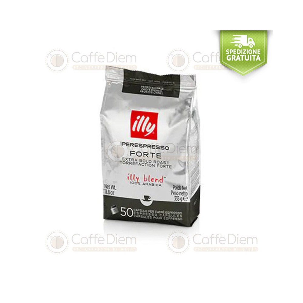 illy iperespresso professional 300 Coffee Capsules FORTE Roast