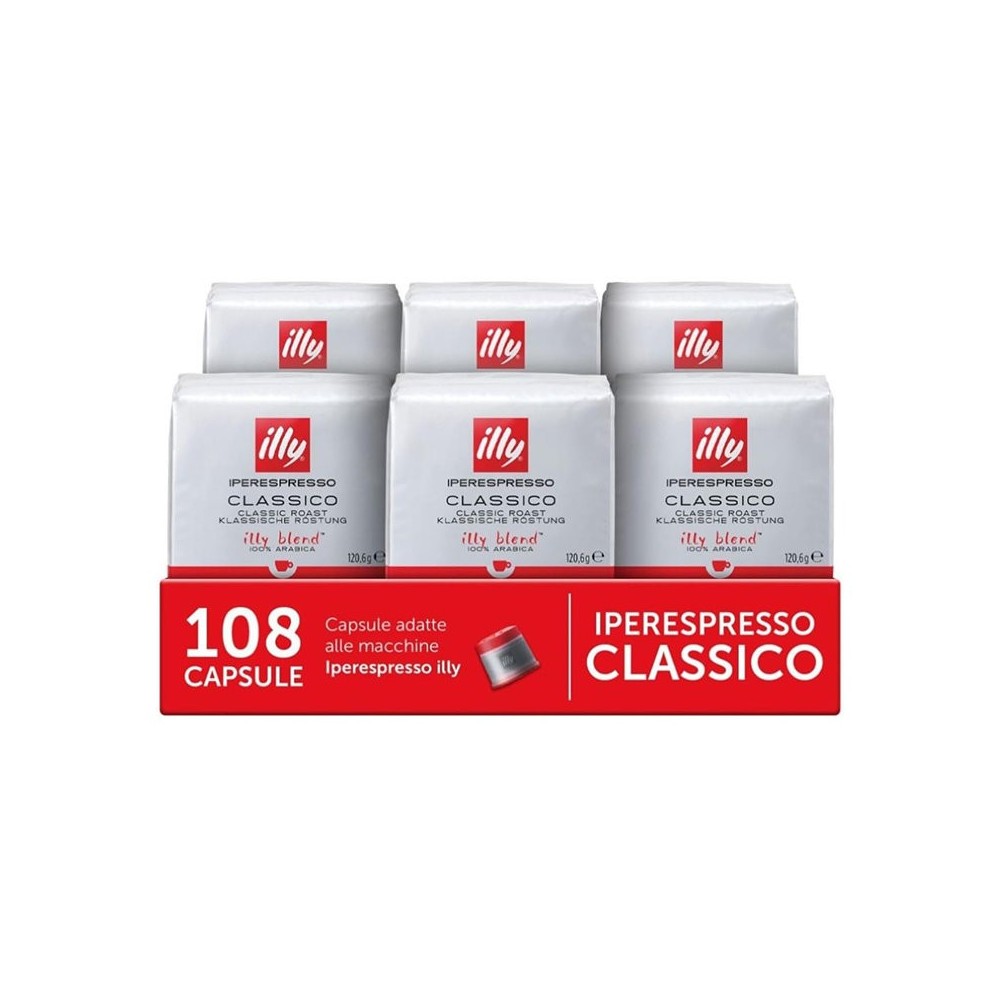 illy iperespresso Coffee Capsules CLASSICO Roast