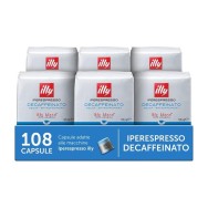 Illy iperespresso Coffee Capsules Decaffeinated Dek