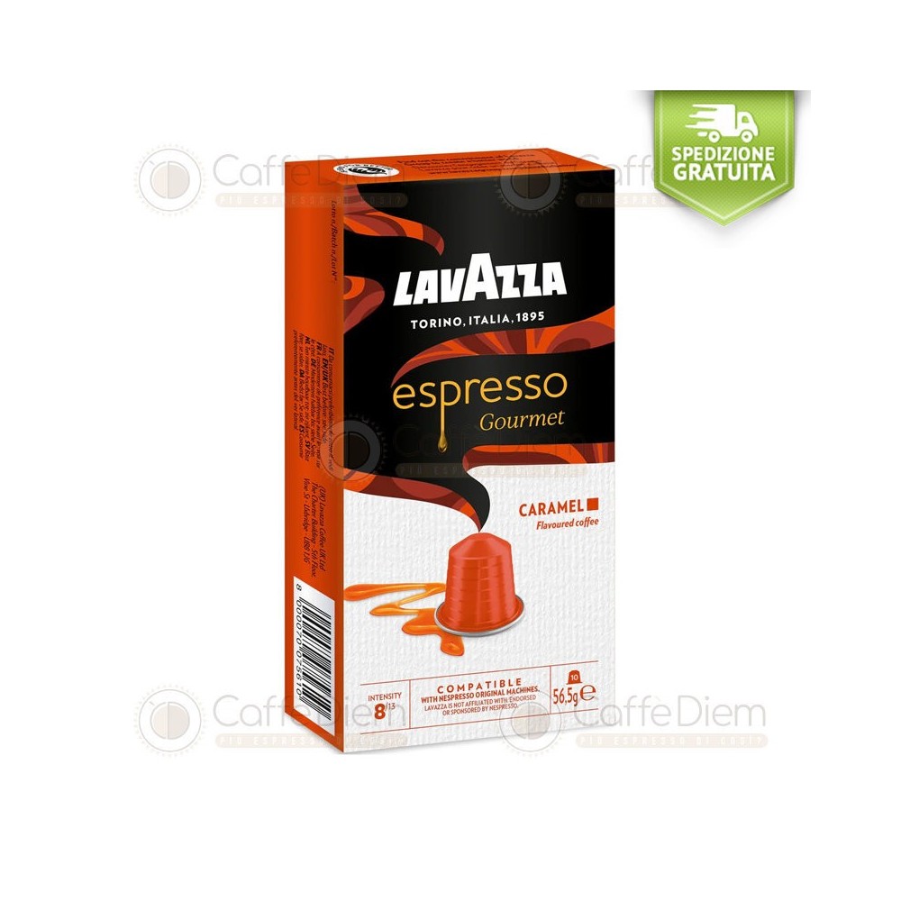 Capsules Lavazza compatibili Nespresso Caramel