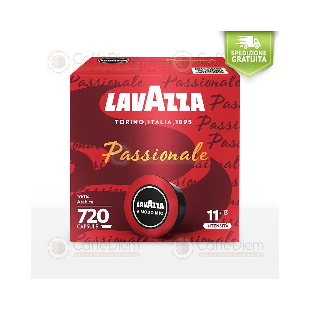 720 Capsule Lavazza A Modo Mio Passionale promozioni