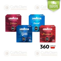 Lavazza A Modo Mio 10 Box of 36 Coffee Capsules tasting Kit