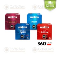 Lavazza A Modo Mio 10 Box of 36 Coffee Capsules tasting Kit