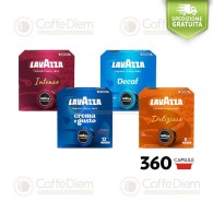 Lavazza A Modo Mio 10 Box of 36 Coffee Capsules tasting Kit